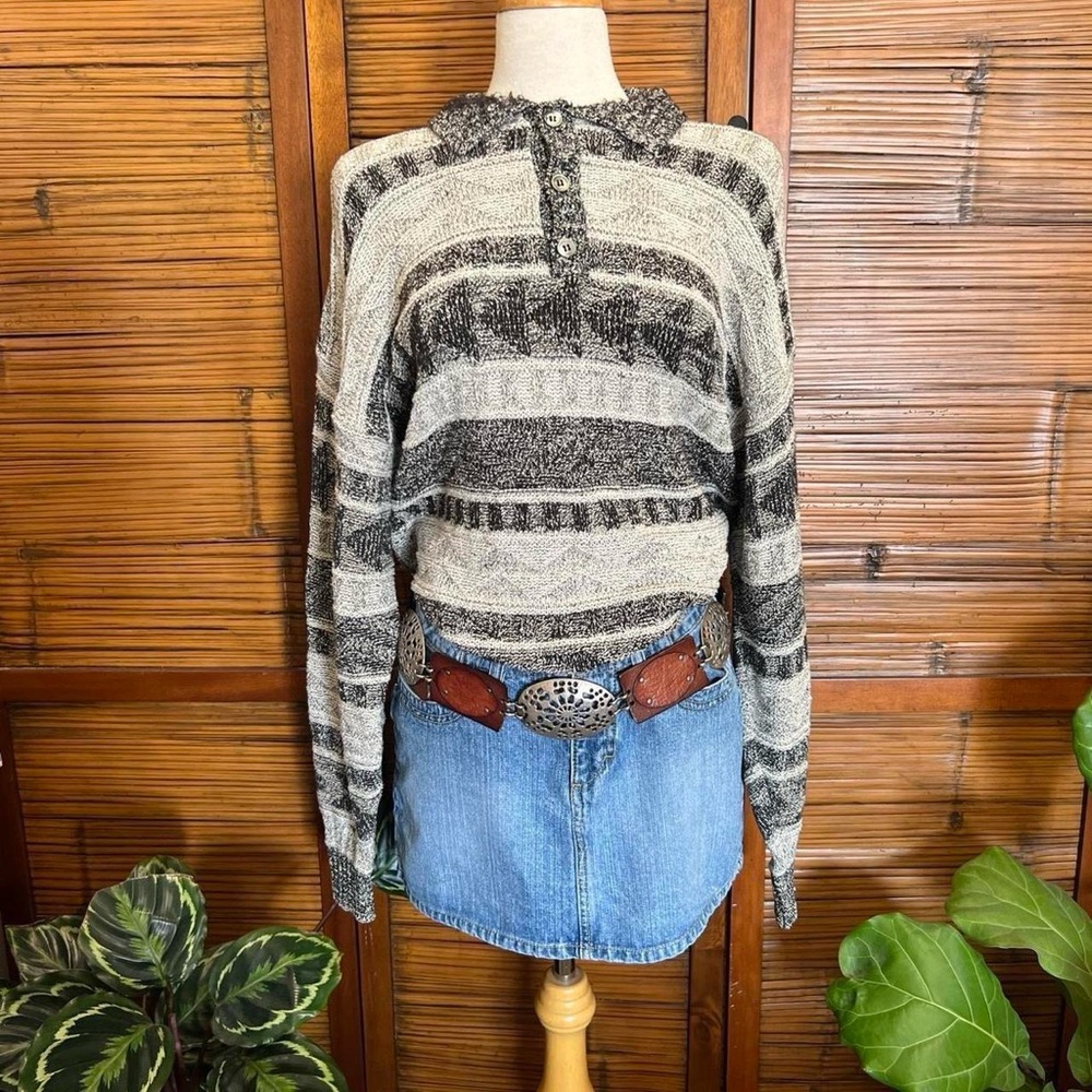 Vintage Geometric Sweater